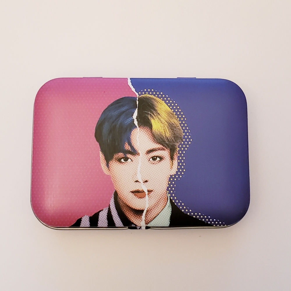 BTS x MTPR Jung Kook Face Illustration Contact Tin